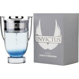 INVICTUS AQUA by Paco Rabanne EDT SPRAY 3.4 OZ (NEW PACKAGING)