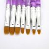 Free shipping 7Pcs Acrylic Nail Art Pen Tips UV Builder Gel Painting Brush Manicure Set Hot US