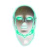 7 COLORs LED Photon Light Emitted Therapy Facial Neck Mask Skin Rejuvenation