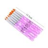 Free shipping 7Pcs Acrylic Nail Art Pen Tips UV Builder Gel Painting Brush Manicure Set Hot US