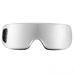 Bluetooth Music Eye Massager Air Pressure Hot Compress Dark Circles Eye Care (format: White bluetooth)