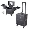Rolling Makeup Case Black