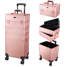 Rolling 4in1 Makeup Case (Warehouse: LA01)