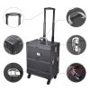 Rolling Makeup Case Black