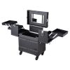 Rolling Makeup Case Black
