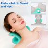Neck Shoulder Traction Pillow Neck Relaxer Neck Stretcher Cervical Pain Relief