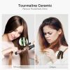 Curling Iron 1 1/4-inch Instant Heat with Extra-Smooth Tourmaline Ceramic Coating, 6 Temperature Settings and Dual Voltage, Glove Included