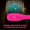 Hair Straightener Brush with Ionic Generator by MiroPure