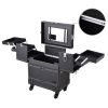 Rolling Makeup Case Black