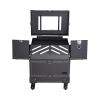 Rolling Makeup Case Black