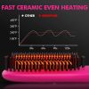 Hair Straightener Brush with Ionic Generator by MiroPure